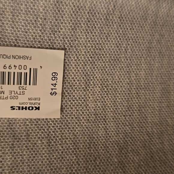 SONOMA BRAND MEN'S GRAY AND BLUE SHORT SLEEVE POLO SHIRT SIZE XL - Picture 3 of 13